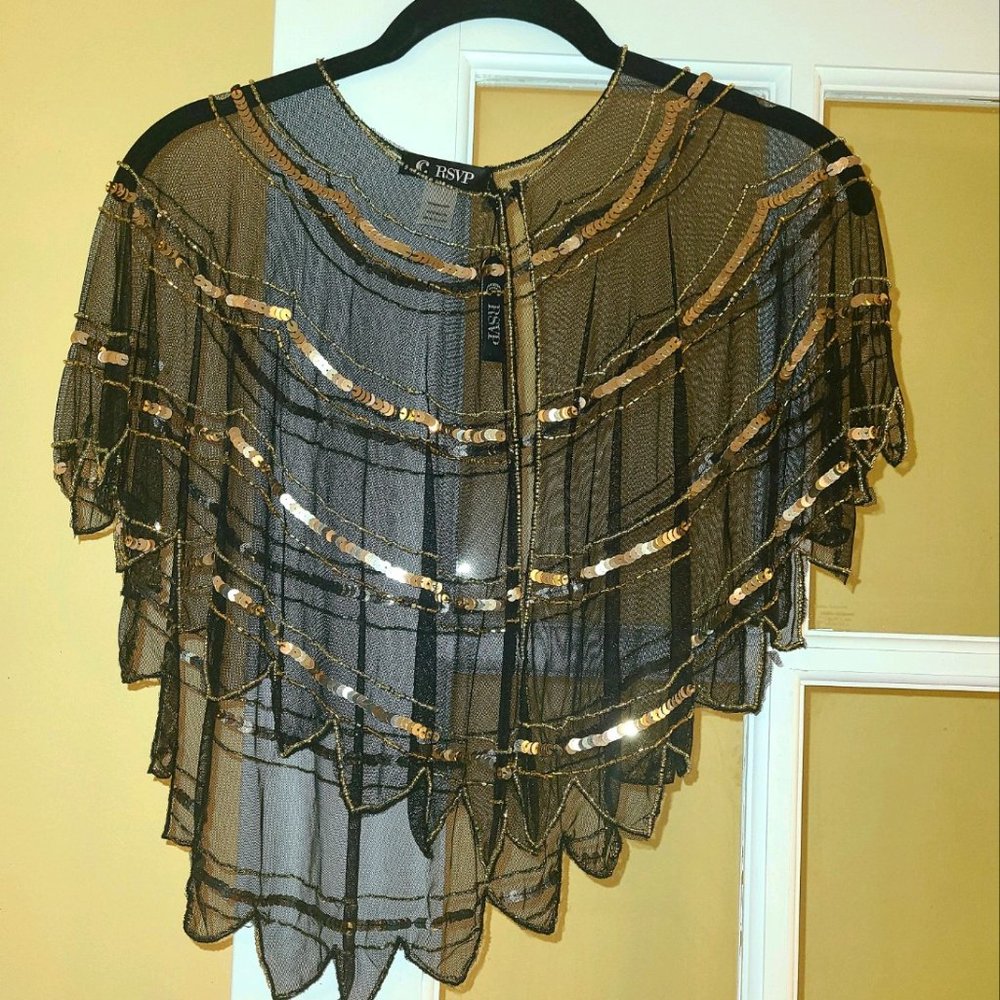 RSVP Embellished Cape